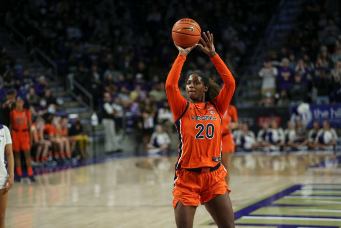 Camryn Taylor Virginia Cavaliers women's basketball